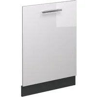 Vicco Frontblende Fame-Line, Weiß Hochglanz/Anthrazit, 60 cm ohne Arbeitsplatte (1 St)