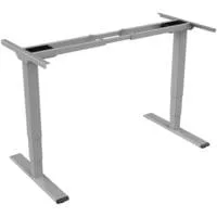 Elektrisch höhenverstellbares Tischgestell, Dual-Motor, 3-Stufen DA-90435, Untergestell grau