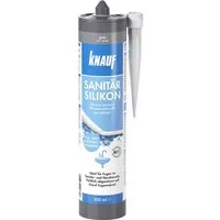 KNAUF Silikon Knauf Sanitär Silikon grau 300 ml