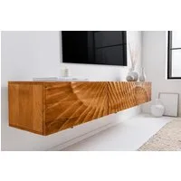 riess-ambiente TV-Bank SCORPION 160cm braun (Einzelartikel, 1 St), Wohnzimmer · Massivholz · Mango · mit Stauraum · Modern Design
