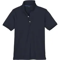redfield Poloshirt Redfield Basic Stretch-Poloshirt Übergröße navy