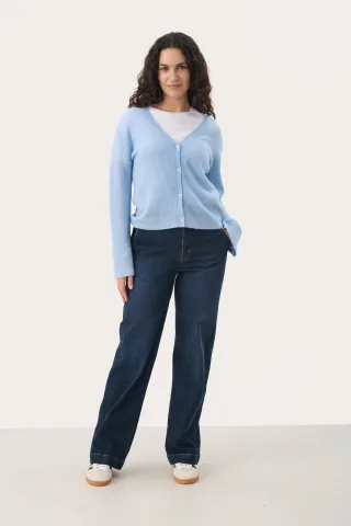 Strickjacke Easy fit blue