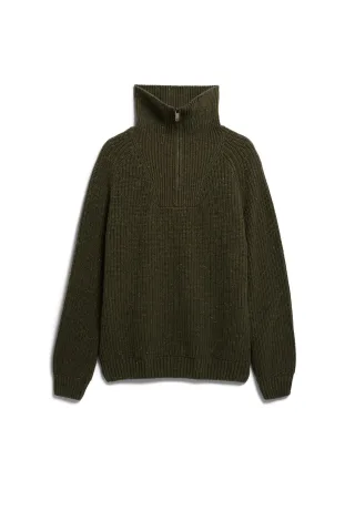 Armedangels - TWEED KNIT TROYER - Gr. - L