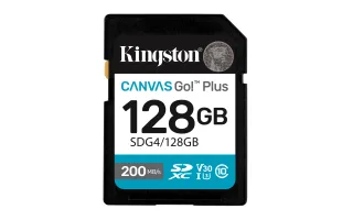 Kingston Canvas Go! Plus | sdg4/128gb | Flash-Speicherkarte