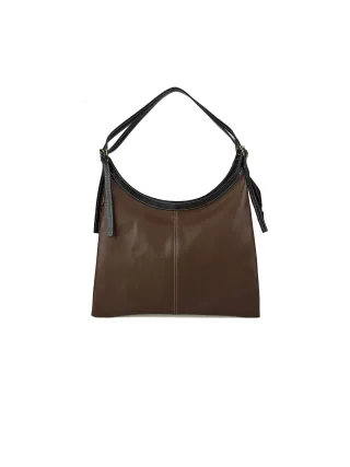 Giulia Monti Tote Bag Braun Schwarz