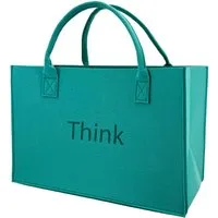 heimtexland Einkaufsshopper Universal Filztasche Einkaufstasche Filz Shopper, 24 l, Henkel Tragetasche - strapazierfähig langlebig nachhaltig