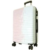 Warenhandel König Hartschalen-Trolley Sierra, 4 Rollen, modernes Zwei-Farb-Design, aufrecht rollbar