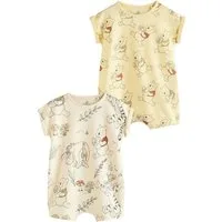 Next Strampler 2er-Pack Baby-Strampler, Winnie The Pooh (2-tlg)