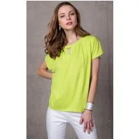 Passioni T-Shirt Kurzarm mit Cut-Out