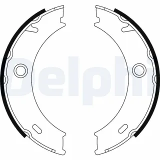 Delphi Bremsbacken hinten Mercedes Sprinter Vario VW Lt