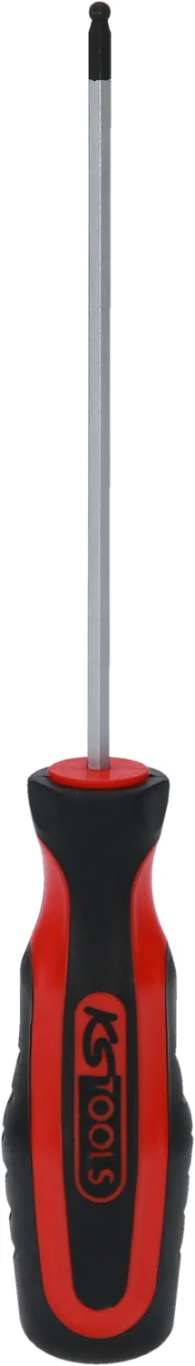 KS Tools ERGOTORQUEplus Schraubendreher Innensechskant mit Kugelkopf - 159.1061