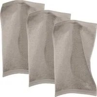 Möve Gästehandtuch Gästetuch "Superwuschel" 3er-Pack, Frottier, Walk-Frottier Uni