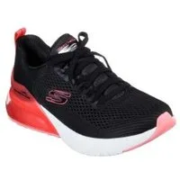 Skechers Wind Breeze schwarz/rot Sneaker