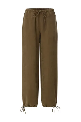 Rich & Royal - Bazaar pants coconut bark - Gr. - 40