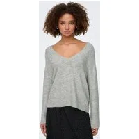ONLY Strickpullover ONLARIZONA LS SEQUINS V-NECK PUL KNT