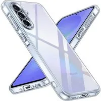 SmartUP Smartphone-Hülle für Samsung Galaxy A36 5G Transparent Silikon Case Ultra Slim 6,7 Zoll, Rundumschutz