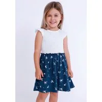 Blue Seven Shirtkleid (1-tlg) im Oberteil im tollen Lochstickerei-Look