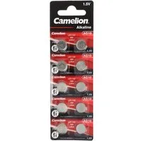 Camelion 10 Stück Knopfzelle LR54, AG10, LR54, LR1130, 189, RW89 Knopfzelle, (1,5 V)