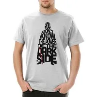 Urban Backwoods Print-Shirt The Power Of The Dark Side Herren T-Shirt Star Sci-Fi Vader Dunkle (1-tlg) Seite Macht Wars Science