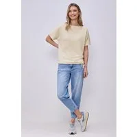 STREET ONE T-Shirt mit U-Boot-Ausschnitt