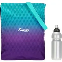 ELEPHANT Turnbeutel Sportbeutel Attach Bag Hero Signature Tasche, für Jungen Mädchen Schubeutel Gymbag + Trinkflasche