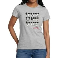 Spreadshirt T-Shirt Mickey & Minnie Mickey Mouse Gesichtsausdrücke Frauen T-Shirt (1-tlg)