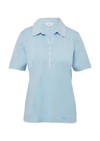 s.Oliver - T-Shirt blau - Gr. - 44