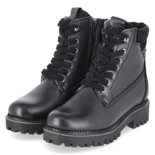 Tamaris Winterboots - Gr. 36 - Schwarz - Glattleder