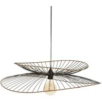 Atmosphera Créateur d'intérieur Pendelleuchte Hängeleuchte ALARA mit Lampenschirm aus Metall, Ø 69 cm, Leuchte mit Dekofunktion, ohne Leuchtmittel