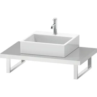 Duravit DuraStyle Konsole DS102C03535 für Aufsatzbecken, 1 Ausschnitt, Stärke 4.5 cm, Eiche terra