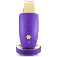 Lalano`S Cosmetics Anti-Aging-Gerät Golden Skin Scrubber, Ultraschallpeelinggerät, Porenreiniger, Beauty, Gesichtsreinigung, Ionen Hautreiniger für Gesichtspflege, EMS, Gerät zur Gesichtsstraffung, kosmetikbehandlungsgerät, Pickel und Akne Entferner,