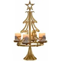 Mirabeau Adventskranz Adventskranzständer Gaetana gold