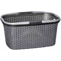 Rival Wäschekorb Wäschekorb "Rattan-Design" 32 l 56 x 37 x 28 cm