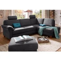 Home affaire Ecksofa Borkum L-Form, B: 249 cm - OTTO. Verlässliche Qualität., optional Bettfunktion, Federkern