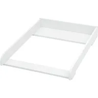 Woltu Wickelaufsatz, Wickelauflage 60x10,5x80 cm, aus MDF, Babymöbel, Weiß