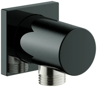 GROHE Wandanschlussbogen Rainshower 27076 Außengewinde hard graphite, 27076A00 27076A00
