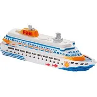 HobbyFun Dekofigur Kreuzfahrtschiff, 7 cm lang