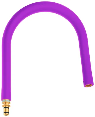 Grohe Schlauchauslauf 30321 für Essence Küchenarmatur mit Profibrause violett, 30321DU0 30321DU0
