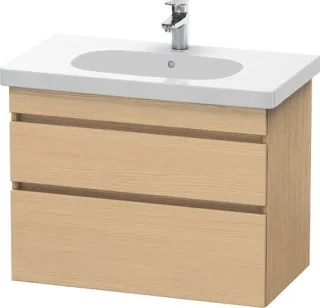 Duravit DuraStyle Waschtischunterbau wandhängend Natur Eiche Matt 800x453x610 mm - DS648403030 DS648403030