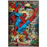 Reinders! Poster Marvel Comics - spider man retro