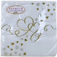 Jean Products Papierserviette Papierservietten 20 Stk. Papiertücher ca. 33 x 33 cm Servietten Papier, 3-lagig
