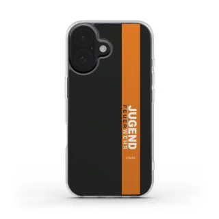Handyhülle COVRZ | Jugend Feuerwehr | Clear Case | Schwarz | MagSafe®-fähig | iPhone 16 15 14 13 Plus Pro Max, Samsung Galaxy S25 S24 S23 S22 uvm. Nein iPhone 16
