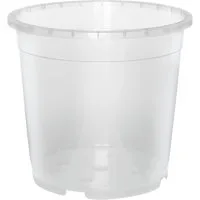 Geli Blumentopf Orchideentopf 1,7l transparent klar