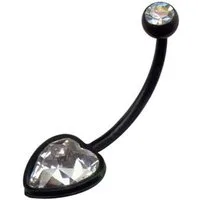 Order & Smile Schmuck Bauchnabelpiercing Schwangerschaftspiercing Herz Piercing für Schwangere