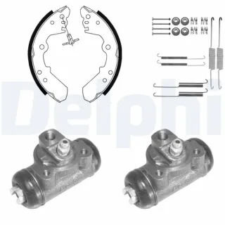 Delphi Bremsbacken hinten Opel Frontera