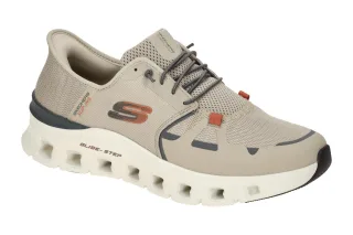 Skechers 232930 TPOR Herren Sneakers taupe-orange Air Cooled Memory Foam