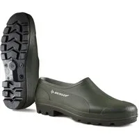 Dunlop Dunlop PVC-Galosche Bicolour Wellie Shoe grün Clog