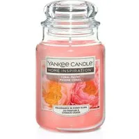 Yankee Candle Duftkerze Yankee Candle Duftkerze Großes Glas Coral Peony