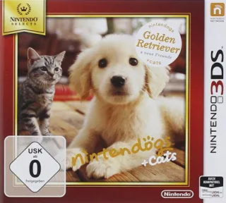 Nintendogs + Cats Golden Retriever - Nintendo Selects [Nintendo 3DS]