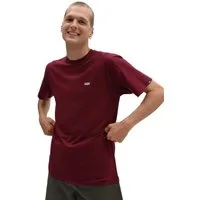 Vans T-Shirt LEFT CHEST LOGO TEE mit kleinem Logodruck auf der Brust, hüftlang